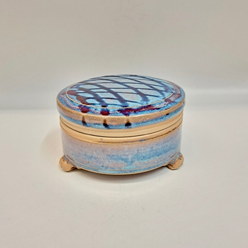 Click to view detail for #221295 Treasure Box Blue 3.3x6 $28